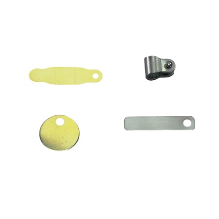 Panduit Padlock Shackle Collar and Rivet, Metal,  PSL-SC